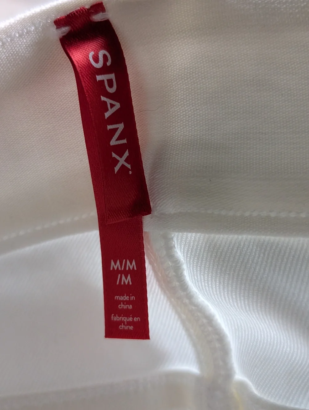 SPANX Stretch Twill Wide Leg Pants – Size M – White - Picture 4 of 4